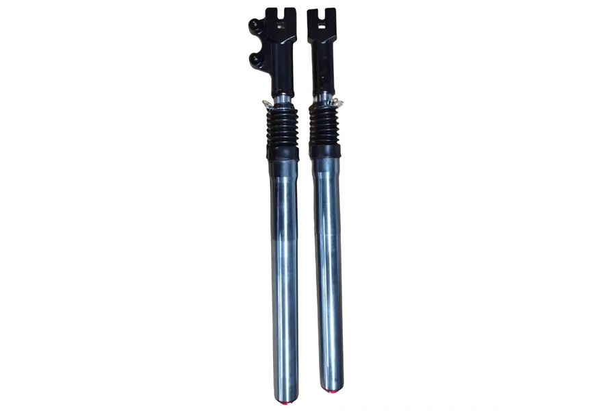 Not Adjustable Upside Down Front Fork Suspension 610mm Inverted Hydraulic Front Shock Absorber for Scooter