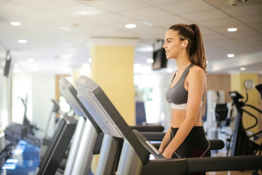 Photo Of Woman Using Treadmill 