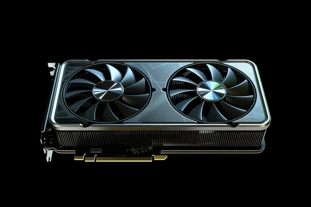 Photorealistic shot of the rigid body and fanless design