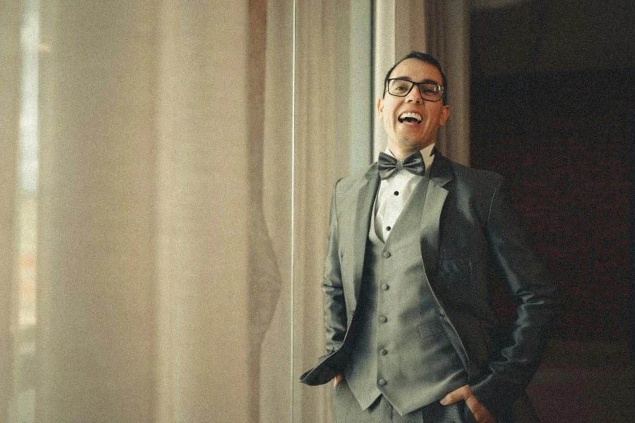 Portrait of a Groom on his Wedding Day