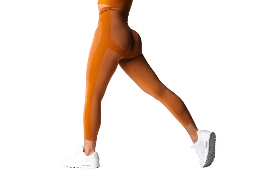 Q051C High Waist Workout Leggings Sport Pants Women Fitness Gym Seamless Yoga Leggings