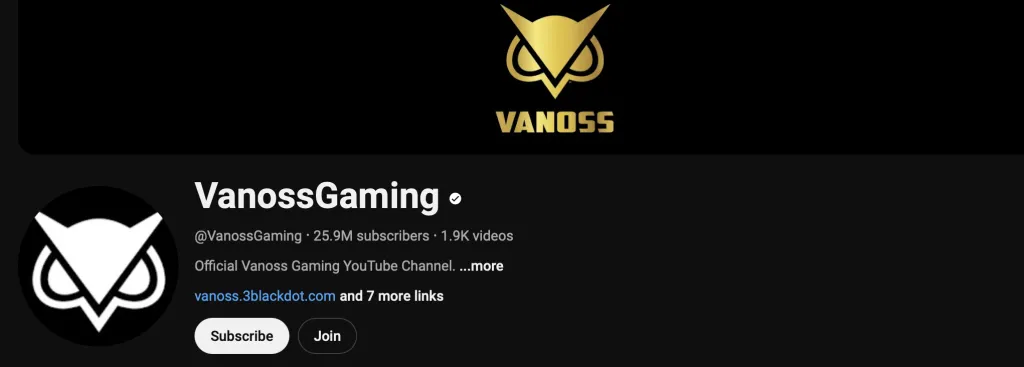 Screenshot from VanossGaming’s Youtube