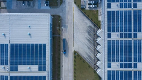 Solar roofs at Volvo Car Taizhou Plant