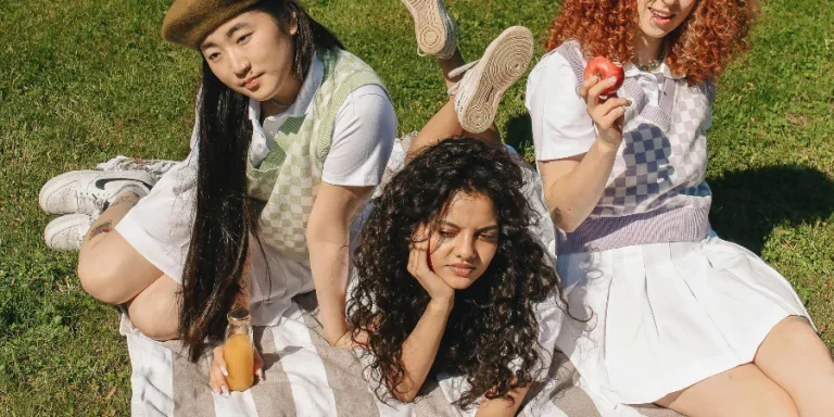 Students having a Picnic on a Sunny Day