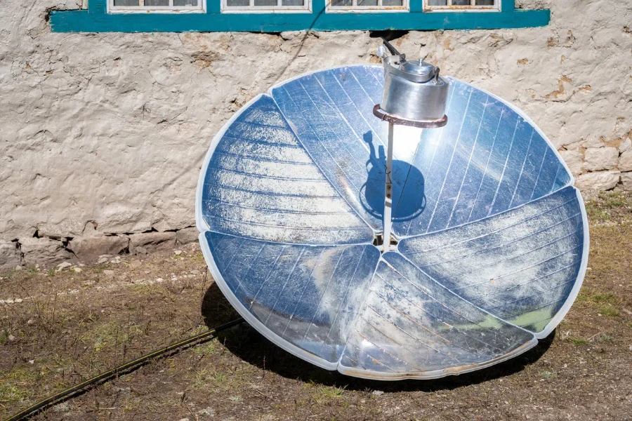 The way to convert energy from the sun to cooking, sustainable energy