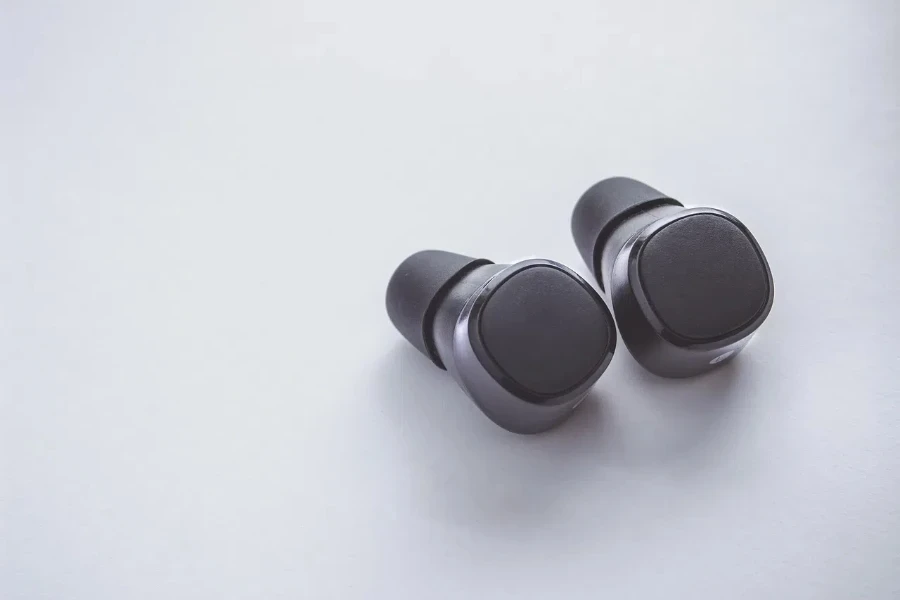 True Wireless Earbuds on the table