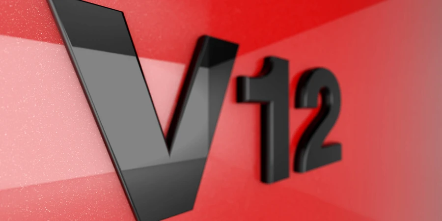 V12 sign