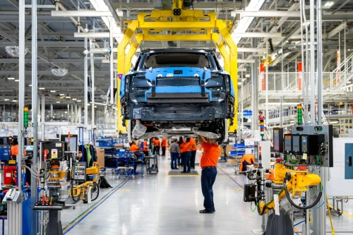 Volvo Cars Starts Production of Fully Electric EX90 SUV