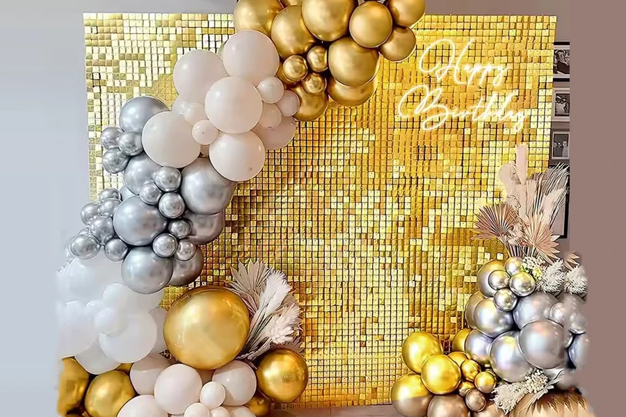 Wall Backdrop Sequin Panels