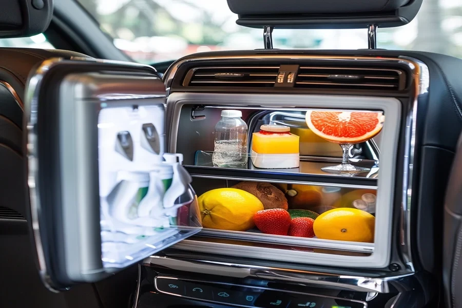 Water Bottle in Refrigerator