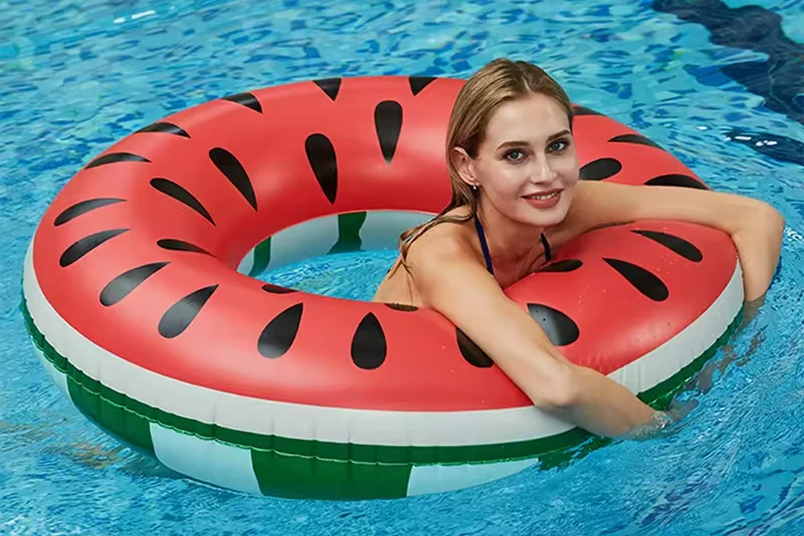 Wholesale Custom Watermelon Swimming Tube
