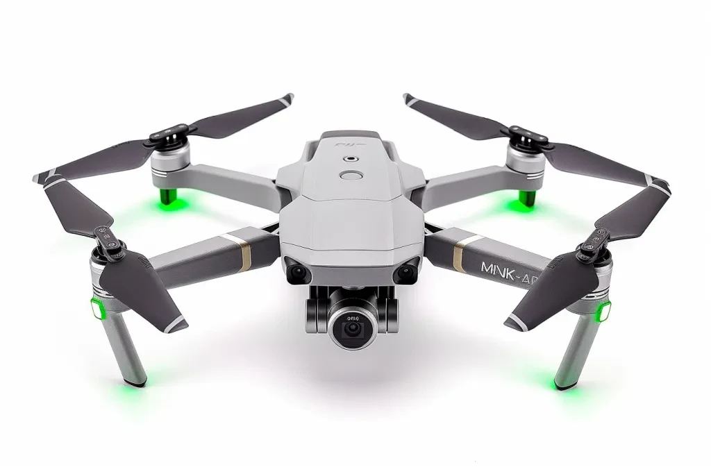 a drone in gray color