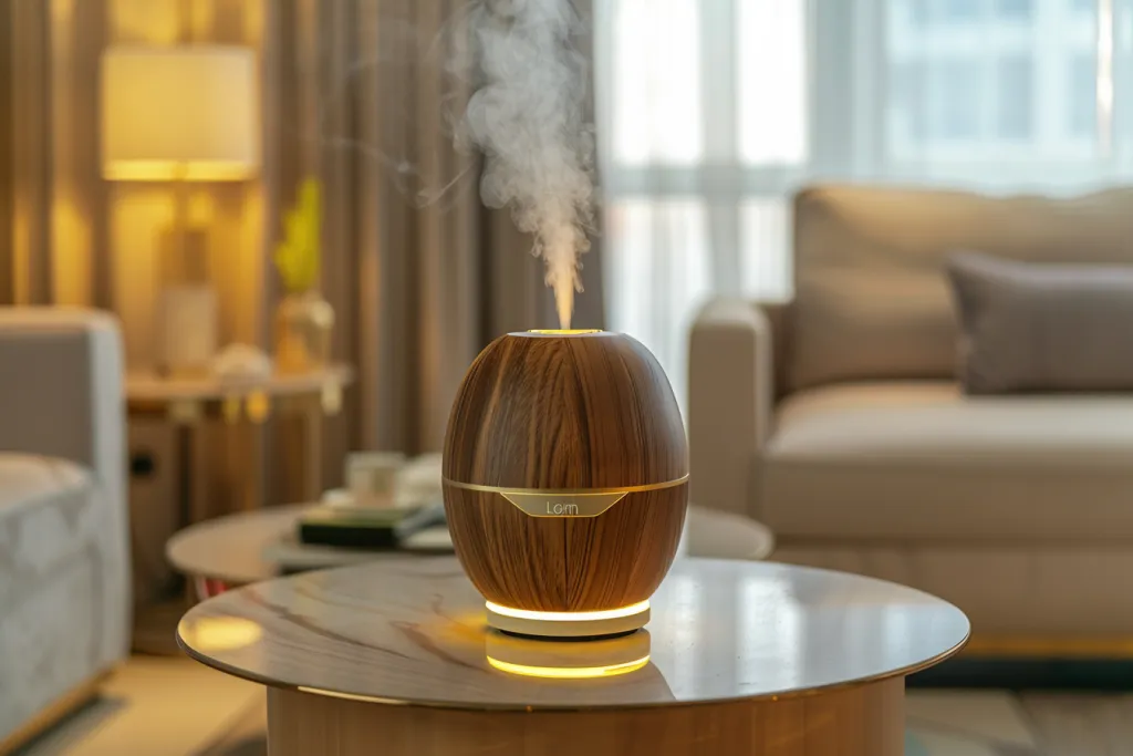 Wooden Ultra contemporary modern mist diffuser