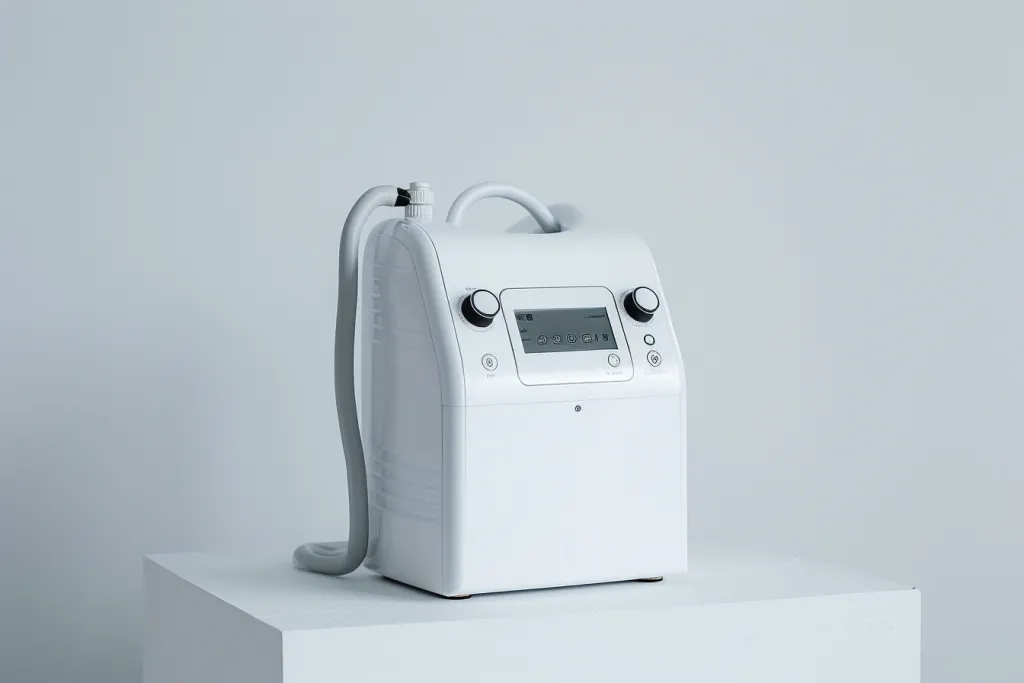a white medical oxygen machine