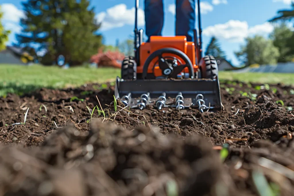 electric small garden tiller