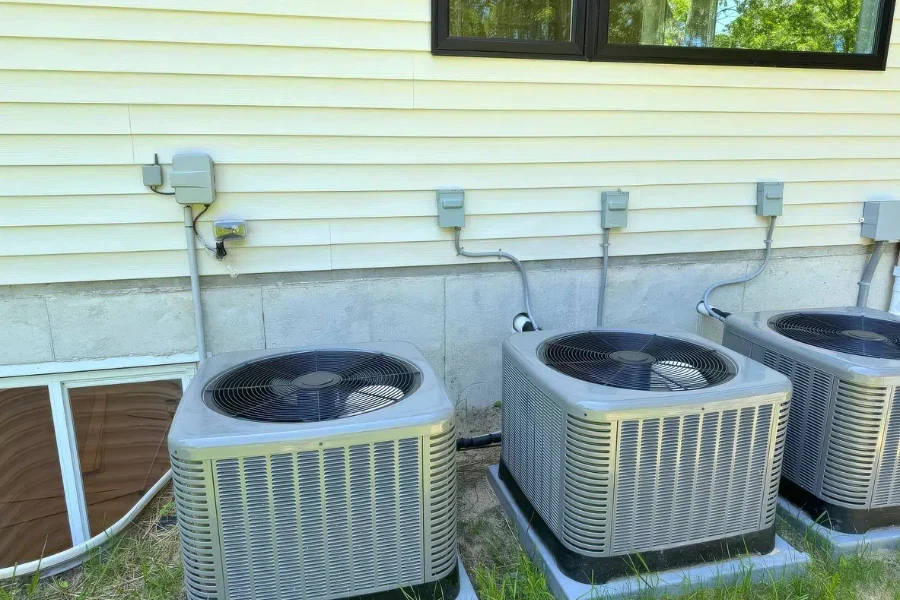 an air conditioner will be installed outside near home