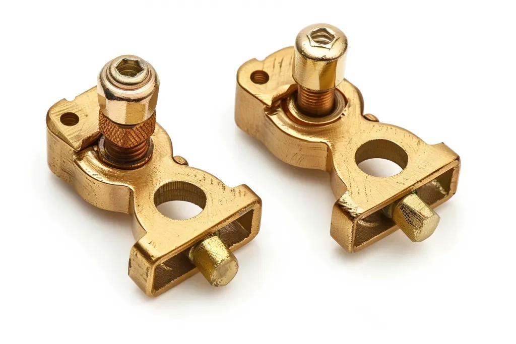 brass car battery terminal clamps