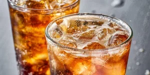 cold soft drinks