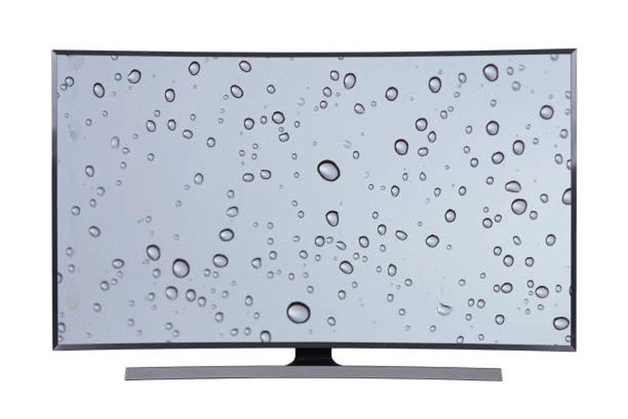 curved smart TV