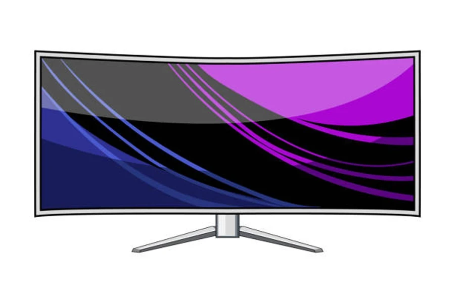 curved smart TV