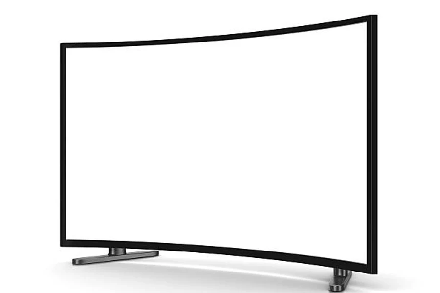 curved smart TV