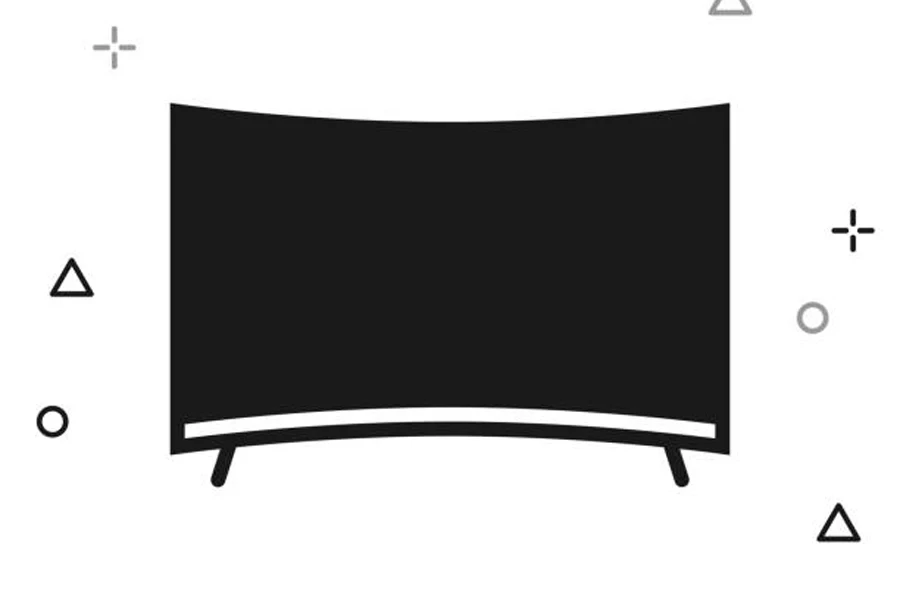 curved smart TV