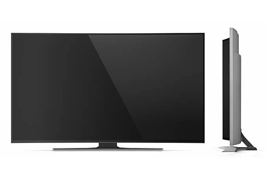 curved smart TV