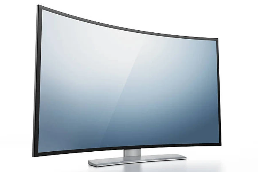 curved smart TV