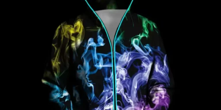 Customized full print LED hoodie