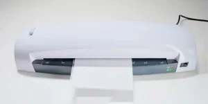 a machine for laminating photos