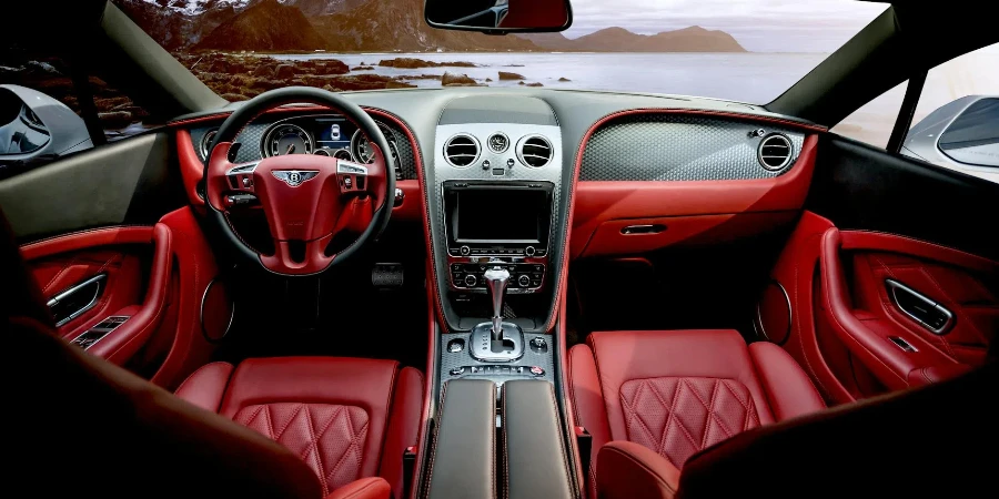 Car With Red Interior