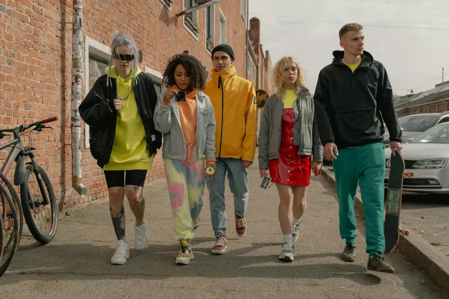 A Group of People Wearing Jackets