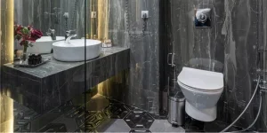 Luxury wall-mounted ceramic WC toilet