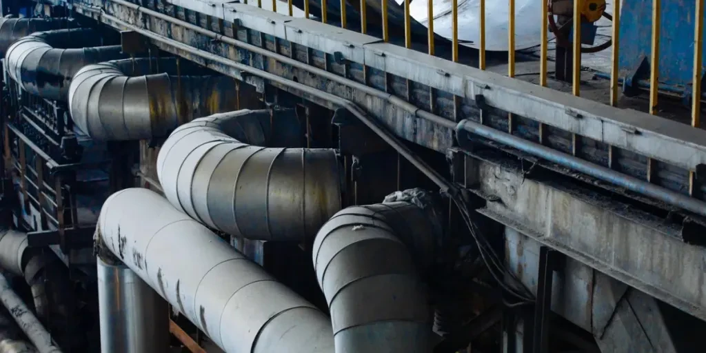 piping and equipment in combined cycle power plant