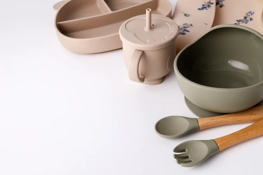 sleek design for kids tableware