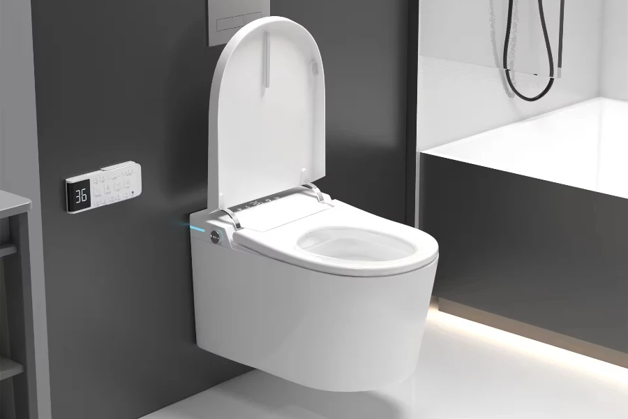 Smart toilet with multiple functions