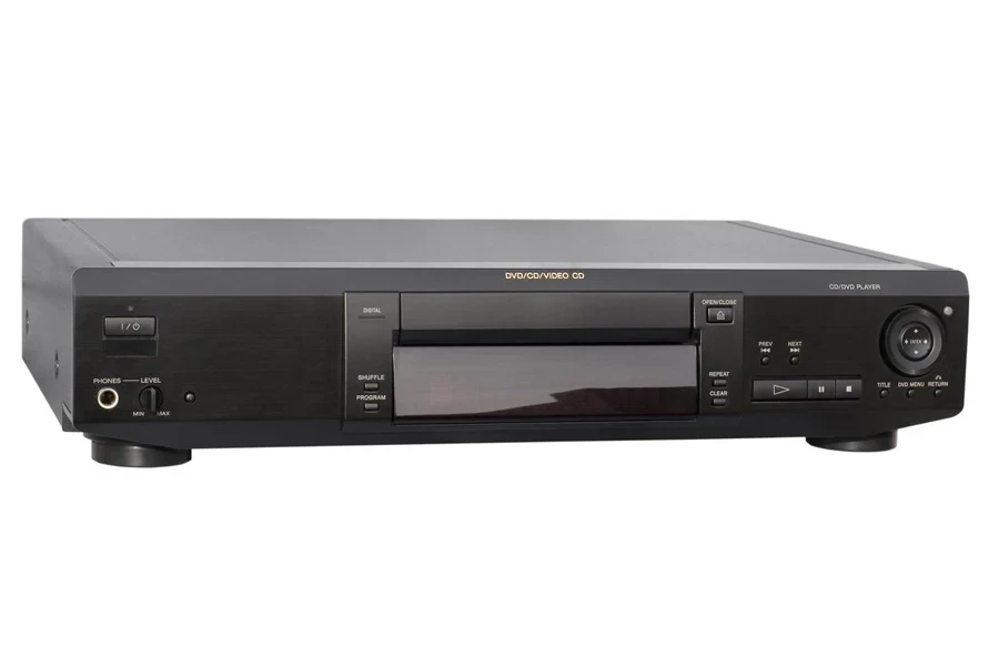 the DVD player and recorder