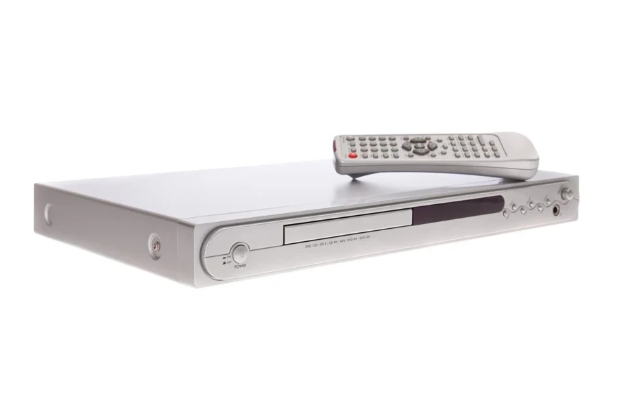 the DVD player and recorder