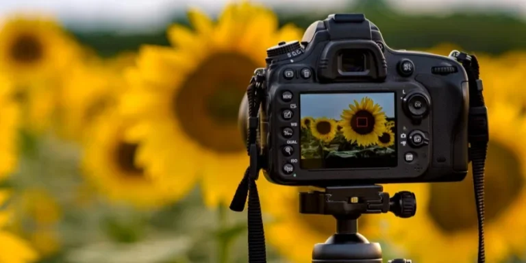 the camera field monitor