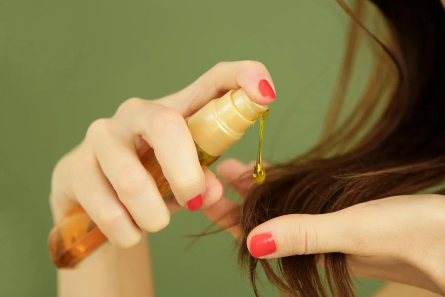 the hair essential oil