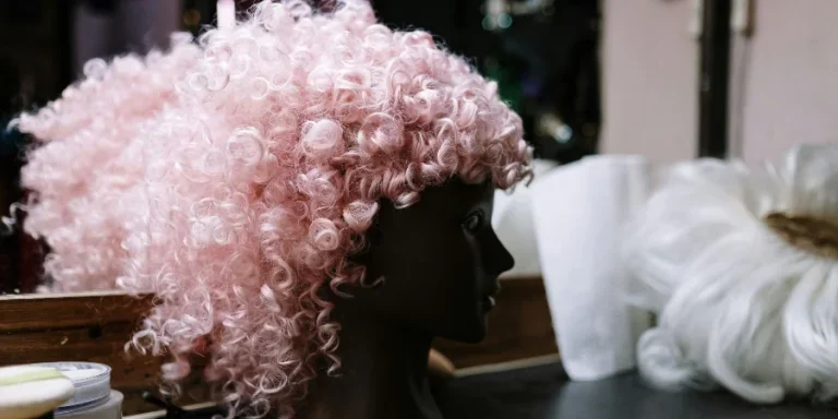 the hair extension and wig