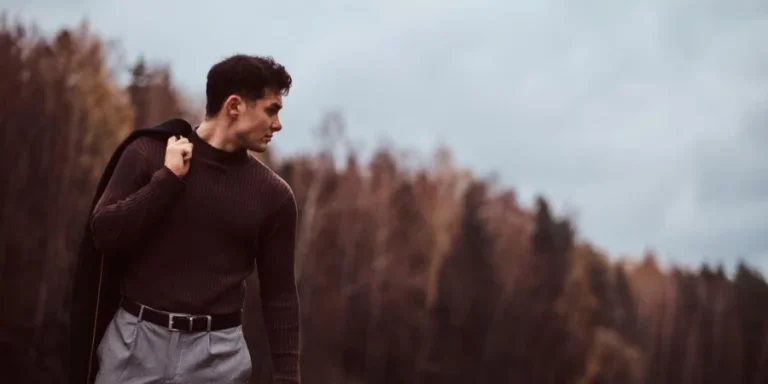 el suéter de los hombres