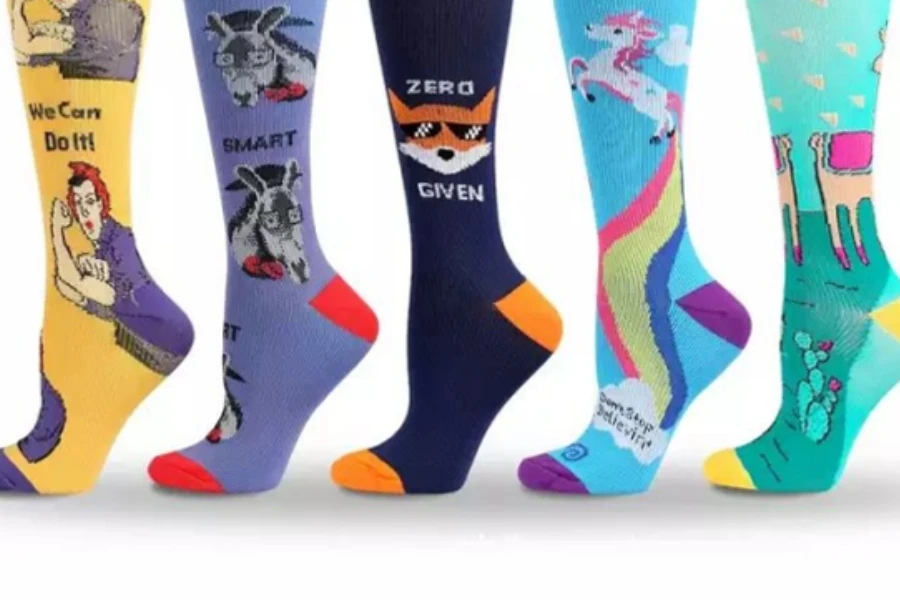 the socks and hosiery products