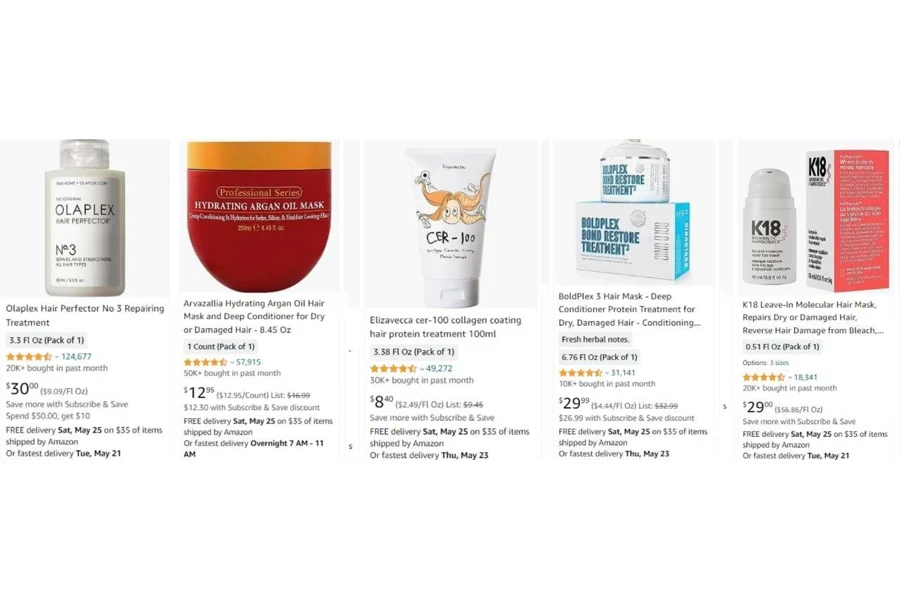 top-selling hair masks