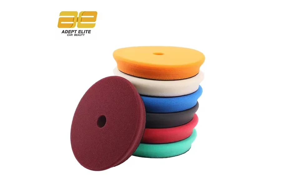 5 Inch 125mm Mobile Detail DA Buffer Pad Equipment Car Polishing Pads Car Detailing Polishing Pad