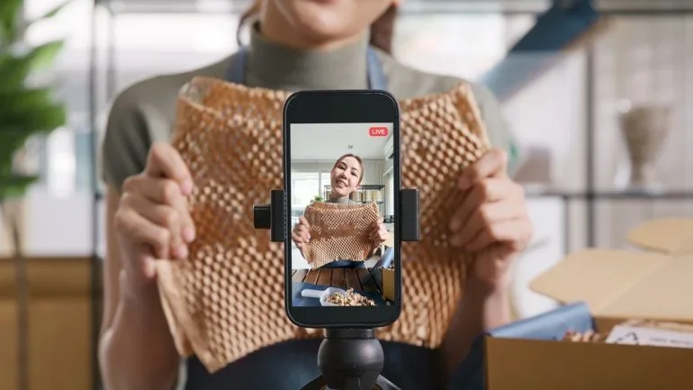 A TikTok spokesperson highlighted social commerce is booming in the UK and predicts it will more than double in the next four years. Credit: Shutterstock.