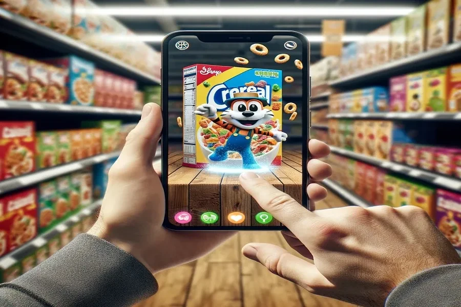 AR in packaging helps to enhance the customer engagement