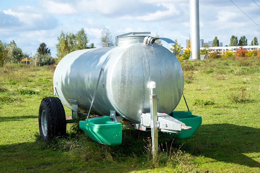 Barrel with water