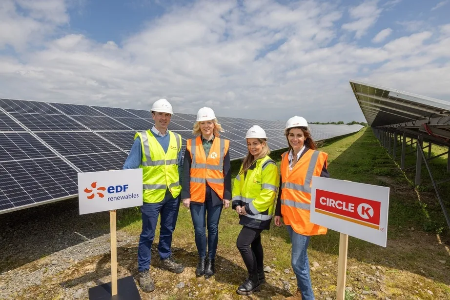 Circle K and EDF Renewables Ireland new solar energy agreement
