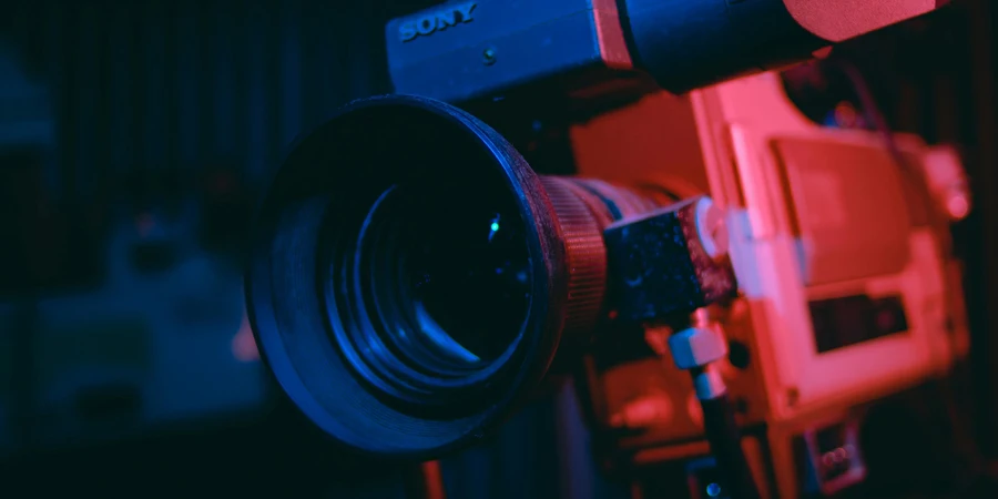 Close-up Photography of Video Camera